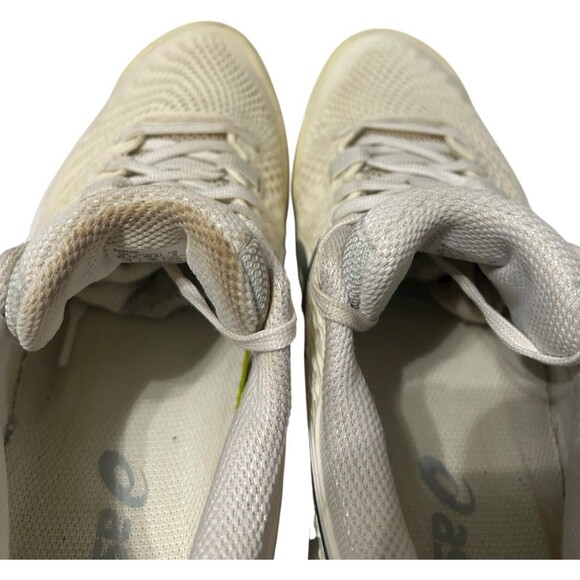 Asics Gel-Resolution 9 Women's Sz 9 Cloud White Running Sneakers 1042A208 - Picture 11 of 16
